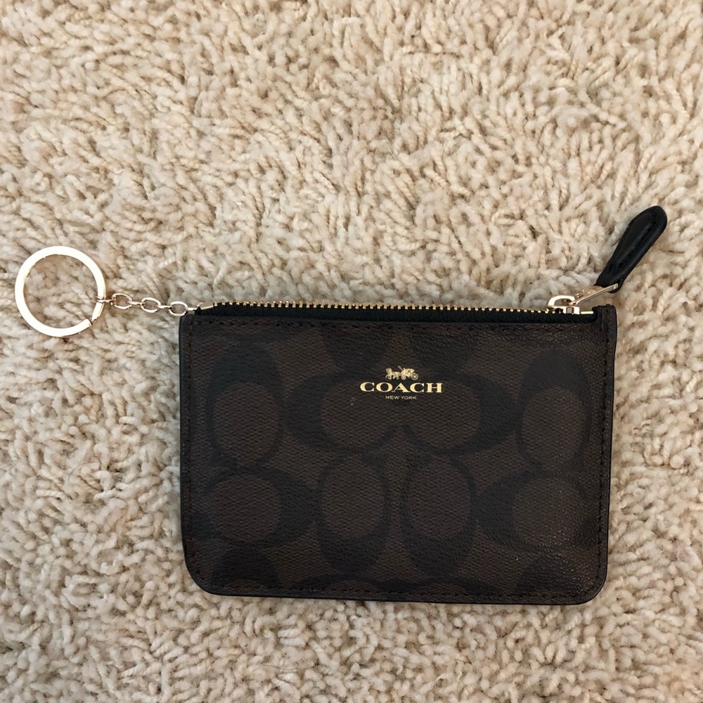🎀Coach keychain/card holder